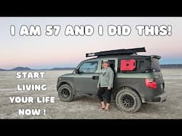 Van Life picked me, so I lived out of my 2003 Honda Element - #hondaelement #vanlife #tinyhome