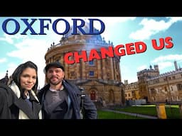 American tourist finally leave LONDON and take a train to OXFORD it was EXTRAORDINARY