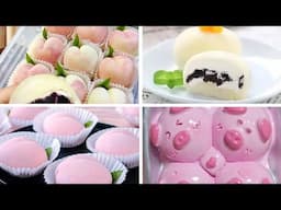 Satisfying Relaxing Video|🍨🍧☕🍵Snow Mei Niang Recipe|Asmr|Tiktok