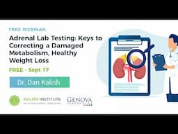 Adrenal Lab Testing  Keys to Correcting a Damaged Metabolism, Healthy Weight Loss