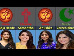 Religion of Bollywood and South Actress 2025 || celebrity Hunter