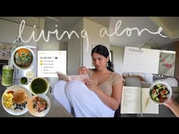 living alone vlog: what I ate in a day, cooking a new recipe, + lots of chats