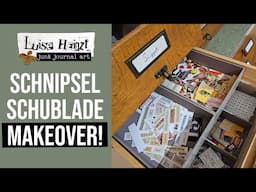 VORHER & NACHHER: junk journal Schnipselschubladenmakeover! Bring Ordnung rein!