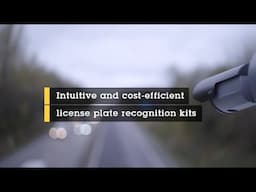 Intuitive and efficient license plate recognition kits