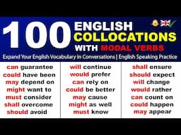 100 English Collocations with Modal Verbs