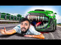 CAN I ESCAPE FROM THIS CREEPY CAR | TECHNO GAMERZ