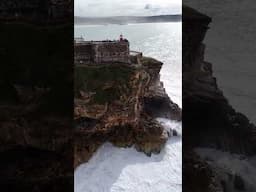 Portugal's Nazaré Coastline 🌊 | Giant Waves & Stunning Views