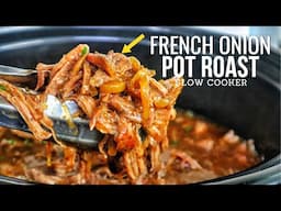 French Onion POT ROAST Recipe to Die For!