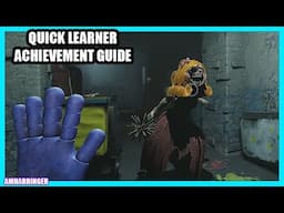 Poppy Playtime Chapter 3 Quick Learner Achievement Guide Miss Delight Boss Fight