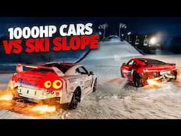 The CRAZIEST RACING EVENT in the world? - 1000+ HP Cars going head to head on a SKISLOPE!