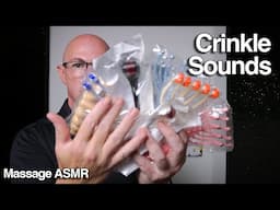 Crinkle Sounds for ASMR - No Talking - Unwrapping Stuff