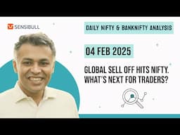 NIFTY & BANK NIFTY Analysis for Tomorrow | Stock Market Outlook | 04 February 2025, Tuesday