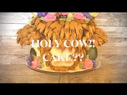 COW CAKE| THE GRINCH& MORE| YOU MUST SEE| #cakeshare #highlandcows #grinch #cakedecorating #shorts