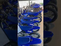 Sea of YAMAHA BLUE! Are you a fan!?! #yamaha #ttr #yz #pw #tw #yz450f #tw200 #pw50 #ttr50 #xt #yz250