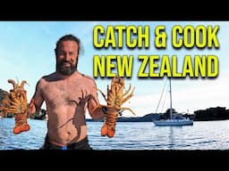 Catch & Cook Off Our Sailboat - A Taste of New Zealand - Episode 140