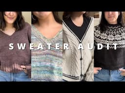 auditing my sweater collection | fall knitting inspiration