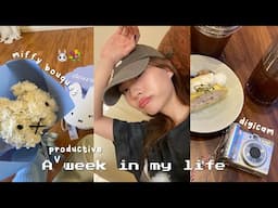 A Week in My Life ᯓ making bagels, sock curls, self-care day