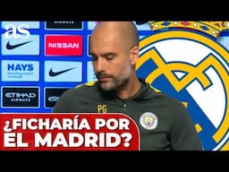 Se CUMPLEN 8 AÑOS del día que GUARDIOLA respondió si FICHARÍA por el REAL MADRID