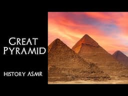 Great Pyramid of Giza (Wonders of the Ancient World 7/7 - Sleep History ASMR)