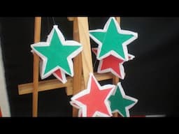 ⭐DIY - ESTRELA DE PAPELÃO ⭐ Decoração de Natal