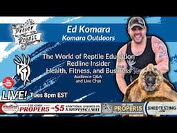 Exploring Reptile Education, Shipping, and Personal Growth with Ed Komara