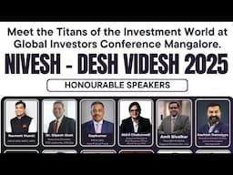 NIVESH - DESH VIDESH 2025: The BIGGEST Investment Event of 2025