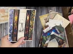 Check out all the Junk Journal pieces I made this week!