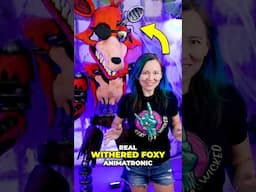 Real FOXY Animatronic?! 😱 #fnaf