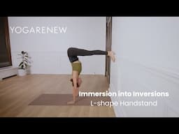 L Shape Handstand with Lindsey Rozmes | Immersion into Inversions