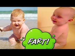 Baby farting at parents is funny #003 - Funny Baby Farts - Funny Pets Moments