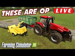 🔴 Over Powered Woodchip Production On Grandpa's Farm