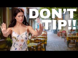 Should you TIP in Europe? Must Watch Before Visiting!