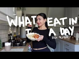 WHAT I EAT IN A DAY // vegan, high protein, how to make sourdough bread!! Step by step 🍞