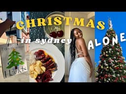 Spending Christmas alone in Sydney | gifts & grocery hauls | braiding my hair | vlog