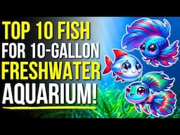 Top 10 Fish For A 10 Gallon Freshwater Aquarium! | Fish For 10 Gallon Fish Tank