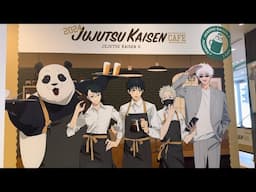 NEW Jujutsu Kaisen 0 Cafe in Harajuku, Japan!