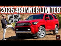 The 2025 Toyota 4Runner Limited Is A Charming Old-World SUV With A Modern Hybrid Twist