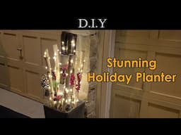 DIY Japanese Planter with NOMA Starry Lights | Hidden Cable Installation Tutorial