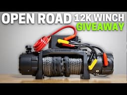 Open Road 12k Winch Unboxing +GIVEAWAY!