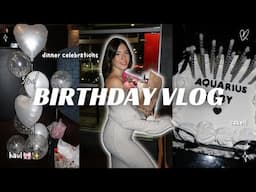 MY 32nd BIRTHDAY VLOG: getting a haircut, grwm, dinner with friends, birthday haul, shein dress