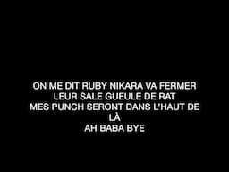 Barbie Gang - Ruby Nikara (paroles)