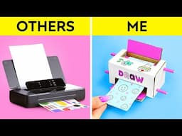 COOL : Cute DIY Printer from Cardboard! Amazing Parenting Ideas & Gadgets by 123 GO!