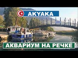 Турция. Акьяка. Порт и поездка по речке / Akyaka