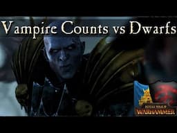 Thunder and Steel R1G1 - Vampires vs Dwarfs - Dark Admiral vs Prussian Prince - Total War Warhammer