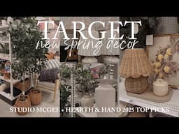 TARGET SPRING DECOR 2025 | STUDIO MCGEE & HEARTH AND HAND SPRING 2025 AT TARGET SHOP WITH ME