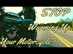 THE Correct Way To Warm Up A Motorcycle? | How Should You Warm Up Your Motorcycle Before Riding?