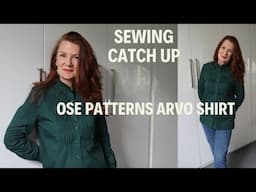 SEWING CATCH UP & ARVO SHIRT OSE PATTERNS ARVO SHIRT