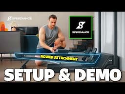 Speediance Gym Monster Rower Setup & Demo | Full Guide + Tips!