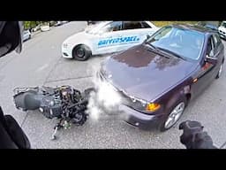 11 MINUTES OF CRAZY, UNEXPECTED and UNBELIEVABLE Motorcycle Moments 2025