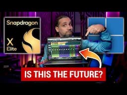 Is this the FUTURE for Music Production on Windows? #snapdragon